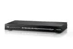 ATEN VS482 4 prievadų Dual View HDMI jungiklis, 4x HDMI įvestis / 2x HDMI i&scaron;vestis, 3D, ARC, RS-232, montuojamas į stovą, iki 1920 x 1200, metalinis, juodas