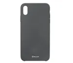 Dėklas iPhone XS Max Tellur Liquid Silicone juodas
