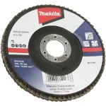 Makita &scaron;lifavimo diskas - metalui, spalvotiesiems metalams, polivinilchloridui (PVC) - 125 mm - Grūdėtumas: A40 (D-63476)