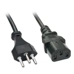 Lindy 30418 maitinimo laidas, juodas, 3 m, C13 jungtys