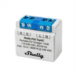 Ne&scaron;iojamas elektromobilio įkroviklis Shelly PbS PC 11 11kW &ndash; kompakti&scaron;kas mobilus kintamosios srovės įkroviklis