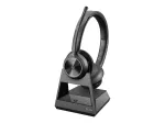 Poly Savi 7320 Stereo belaidė ausinių sistema su DECT 1880-1900 MHz, sertifikuota Microsoft Teams