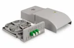 DIGITUS FTTH namų skirstymo dėžė, 3&times; LC/APC dupleksas, OS2, IP54, paruo&scaron;ta sujungimui