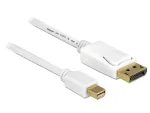 DisplayPort kabelis DeLOCK 83482 Mini DisplayPort 2 m Baltas