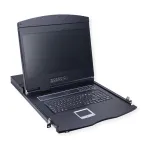 Rack konsolė VALUE 26.99.0162 &mdash; 17 colių (43,2 cm) 1280x1024 1U, USB klaviatūra/pelė, juoda