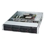 Super Micro Supermicro SC825 TQC-600LPB - 2U stovo korpusas - E-ATX - SATA/SAS - kar&scaron;tai keičiami diskų lizdai - 600 W - juodas (CSE-825TQC-600LPB)