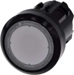 Siemens Drucktaster Bet&auml;tiger flach, Frontring Kunststoff Klar SIRIUS ACT 3SU1001-0AB70-0AA0 1 St. (3SU1001-0AB70-0AA0)