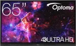 Optoma 3653RK skaitmeninės reklamos liečiamasis ekranas 165 cm (65 inch) 4K UHD 3840 x 2160, 450 cd/m&sup2;, HDMI, DisplayPort, VGA, USB, LAN, Android 14