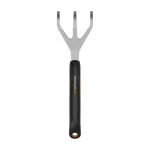 Fiskars Xact Black rankinis kultivatorius, nerūdijantis plienas