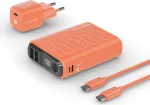 RealPower PB-10000 LiPo 10000 mAh Oranžinė (390660) &ndash; Ne&scaron;iojama baterija