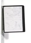 Durable Vario magnet wall 5 dokumentų stovas A4 portretui magnetinis su 5 SHERPA plok&scaron;tėmis