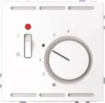 Merten MEG5760-6035 patalpos termostatas 230 V su jungikliu ir centrine plok&scaron;te