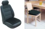 Plei&scaron;tinė sėdėjimo pagalvėlė IWH Premium Relax nugaros atramai ir sveikam sėdėjimui