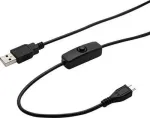 USB 2.0 laidas Renkforce 1404046 &mdash; 1&times; USB Type-A į 1&times; Micro-B, 1,50 m