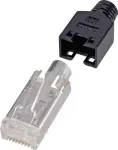Renkforce H9540.4-10 RJ45 jungtis, juoda - sidabrinė - permatoma
