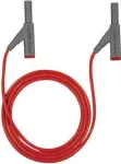 Bandomasis laidas Test Lead 307111 SML 4W 1000mm Raudonas (2146495)