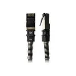 PatchSee DirectPatch &ndash; Patch-Cable &ndash; RJ-45 (M) į RJ-45 (M) &ndash; 15,2 m &ndash; FTP &ndash; CAT 6a &ndash; Ekranuotas, be halogenų &ndash; Juoda (PCI6-DPF/50)