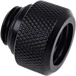 Alphacool Eiszapfen 13mm HardTube prisukama jungtis G1/4 - Deep Black (17262)