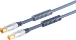 Koaksialinis anteninis kabelis ShiverPeaks 80208-15MHQ 15 m su jungtimi ir filtru