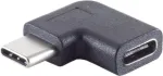 USB 3.1 Type-C adapteris ShiverPeaks 13-40001 &mdash; vyri&scaron;kas į moteri&scaron;ką 90&deg;