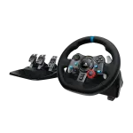 LOGITECH G29 Driving Force Racing Wheel &ndash; vairas lenktynėms, PS5/PS4, juodas, USB