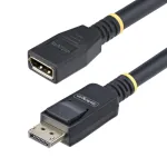 StarTech.com 3m DisplayPort 1.4 ilginimo kabelis, DP 1.4 prievado apsauga, 8K 60Hz, DP patinas &ndash; patelė, TPE apvalkalas