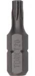 Bosch antgalis varžtams sukti Extra Hard T20 25 mm 1/4 inch (25 vnt.)