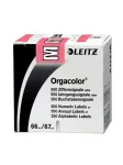 Leitz 66221000 lipnus etiketės lapas Apvalūs kampai Rožinė