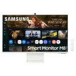 Samsung M8 M80F monitorius 81.3 cm (32 col.) 3840 x 2160 pikselių 4K Ultra HD LCD Baltas