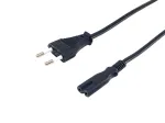 Equip auk&scaron;tos kokybės maitinimo laidas, C7 į 2 kontaktų Euro ki&scaron;tuką, 3,0 m