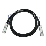 BLUELAN 10413-BL Suderinamas Extreme Networks QSFP28 Tiesioginio Prijungimo Laidas, 100GBASE-CR4, Infiniband EDR, 26AWG, 3m
