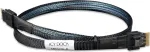 ICY DOCK MB323L-B SlimSAS 4i 38-pin SFF-8654 į SlimSAS 4i 38-pin SFF-8654 laidas, PCIe 4.0, 0,5 m