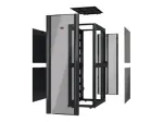 APC NetShelter SX Enclosure Without Sides - Server Rack Cabinet - Black - 42U - 19 inch