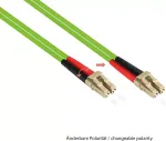 GoodConnections Alcasa LW-810LS5 10 m OM5 LSZH LC-SC &scaron;viesolaidinis jungiamasis kabelis (žalias)