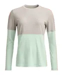 Ortovox 185 Rock N Wool Long Sleeve moteri&scaron;ki termo mar&scaron;kinėliai - White Tea, dydis L
