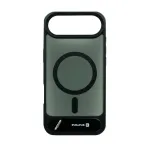 Evelatus Apple iPhone 17 Air Rubber Coated MagSafe With Stand Case Black
