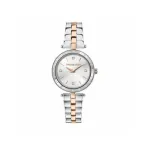 Trussardi T-Light moteri&scaron;kas kvarcinis laikrodis R2453145516 34mm sidabrinis nerūdijančio plieno Milano tinklelio apyrankė