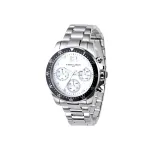 Pierre Cardin Vyrų kvarcinis analoginis laikrodis CNI.0012, 40 mm nerūdijančio plieno korpusas, juodas odinis dirželis