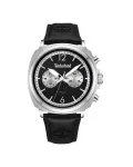 Timberland vyrų laikrodis TDWGF0028202 Henniker II 43.5mm mėlynas ciferblatas, ruda odinė apyrankė