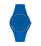 Swatch New Gent SO29N700 Vyri&scaron;kas Mėlynas Biokeraminis Laikrodis 41mm