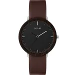 MAM MAM627 Unisex Watch 39mm Black Dial Black Mesh Strap Miyota Quartz