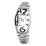 CHRONOTECH Woman CT7932L-52M Kvarcinis analoginis laikrodis 28 mm nerūdijančio plieno tinklinė apyrankė sidabrinė