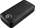 SANDBERG Powerbank 20000 mAh 20W Fast Charge USB-C PD QC 3.0 Black