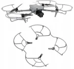 SUNNYLIFE Propeller Guard Protection Set for DJI Air 3 / Air 3S - 4-Pack Dark Grey