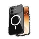 Crong Hybrid Clear Magnetic Case, skaidrus, skirtas &bdquo;Honor 600 5G&ldquo; (suderinamas su MagSafe)