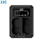 JJC Dual USB Charger, skirtas 2x Nikon EN-EL15, EN-EL15a, EN-EL15b, EN-EL15c akumuliatoriams