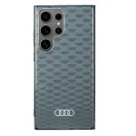 Audi IML Stitching Pattern MagSafe Case, skirta Samsung Galaxy S24 Ultra, pilka
