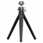 Ulanzi Claw Flexible Tripod Pro su Cold Shoe ir 3x 1/4 inch sraigtais kamerai, i&scaron;maniajam telefonui, veiksmo kamerai