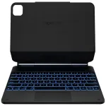 Typecase Edge klaviatūrinis dėklas, skirtas iPad Air 13 (2024/2025), anglies pluo&scaron;to tekstūra