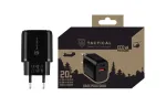 Tactical Base Plug Dual Black automobilinis įkroviklis su 2 USB-A prievadais, 3,1 A, 15,5 W